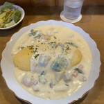 厨 Sawa - 若鶏のクリームシチューのオムライス