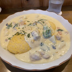 厨 Sawa - 若鶏のクリームシチューのオムライス