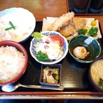 大磯大衆食堂 えびや - おすすめセット2021.11.11