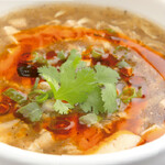 Hot and sour soup (sanratan)