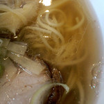 春の風 - スープ　塩らーめん　2010年4月