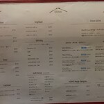 Italian table BENCIA - メニュー