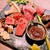 Re 楽酒 - 料理写真:和牛ステーキ彩り野菜