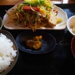 合家 - ゴーヤチャンプルー定食