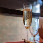 炭火焼鳥さかもり北新地 - シャンパン