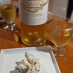 炭火焼鳥さかもり北新地 - 貴腐ワインとロックフォール