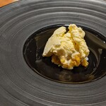 炭火焼鳥さかもり北新地 - 安納芋のデザート