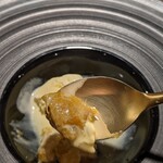 炭火焼鳥さかもり北新地 - 安納芋のデザート