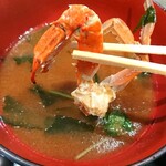 Katsugyoryouri Sakae - 赤だし蟹汁
