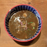 三田製麺所 - 特濃煮干しつけ麺 ¥900 のつけ汁