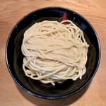 三田製麺所 - 特濃煮干しつけ麺 ¥900 の麺