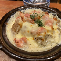 やまと 楽 - ポテトと明太子のグラタン