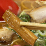 丸高中華そば 神戸二宮 - メンマ　2021.11.11 Thu.