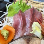 Hamanoban Yasakanaryouri Hamayuri - 刺身定食の舟盛り