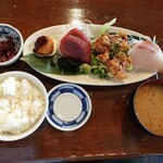 魚火 - ワンプレートランチ1250円税込