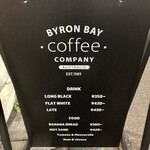 BYRON BAY COFFEE - メニュー