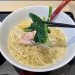 超純水採麺 天国屋 - 小松菜