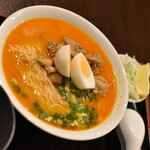 ペコ - ビルマラーメン（７００円）２０２１年１１月