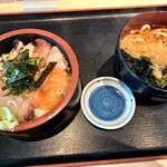 海鮮や　活活丸 - 海鮮づけ丼セット780円税込