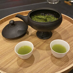 竜吟虎嘯 - 氷出しのお茶