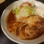 たかお食堂 - 生姜焼き定食