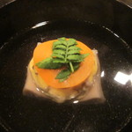 日本料理　百屋 - 胡麻豆腐と舞茸しんじょう、アップ！