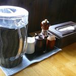 麺組 - 卓上の調味料など＠2012/11