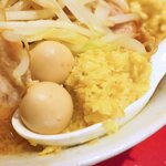 ラーメン二郎 - ショウガ半分
