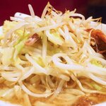 ラーメン二郎 - ヤサイ（そのまま）