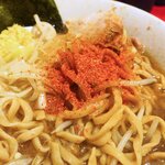 ラーメン二郎 - 一味投下～♪