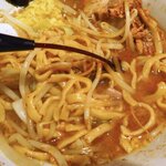 ラーメン二郎 - 赤酢投入～♪