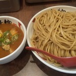 三豊麺 - 特製濃厚魚介つけ麺 特盛