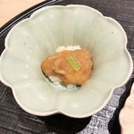 新ばし 星野 - このわたの飯蒸し