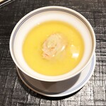 新ばし 星野 - 毛蟹の茶碗蒸し