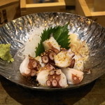 和食　七福神 - 2012.11 天草地ダコのぶつ切り（800円）