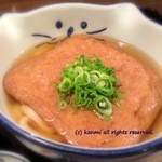 のらや - 【2012/12 再訪】 きつねうどんとミニ天丼　980円