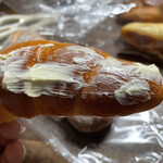 のもん市場 - バターロール　焼いてマーガリンを塗ってみました(^^)