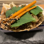 弘寿司 - アワビの肝焼き