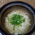 高松 - 鍋焼きうどん後の雑炊