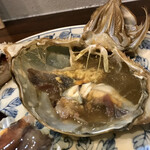 香凛 - よっぱらいカニ 味噌が美味いんよね〜