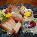 天喰家 - お造り盛り合わせ