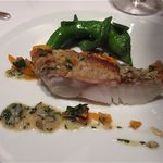 カンテサンス - 萩の甘鯛　ソース・フィザリス