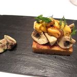 カンテサンス - マッシュルームのケークサレ