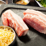 芝士韩式烤猪五花肉套餐