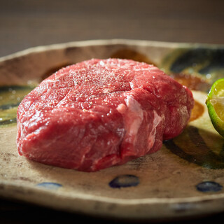 We use ``Wagyu beef'' for beef and ``Agu pork from Okinawa Prefecture'' for pork!