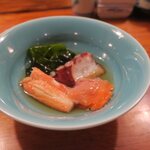 魚正 - お通しです