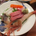 魚正 - 大きなエビです