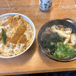 衣笠そば - カツ丼＆蕎麦