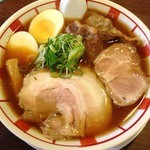 飛騨高山中華そば やまと - 飛騨高山中華そば大盛　なんこつ　2012年12月