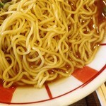 飛騨高山中華そば やまと - 麺　飛騨高山中華そば大盛　なんこつ　2012年12月